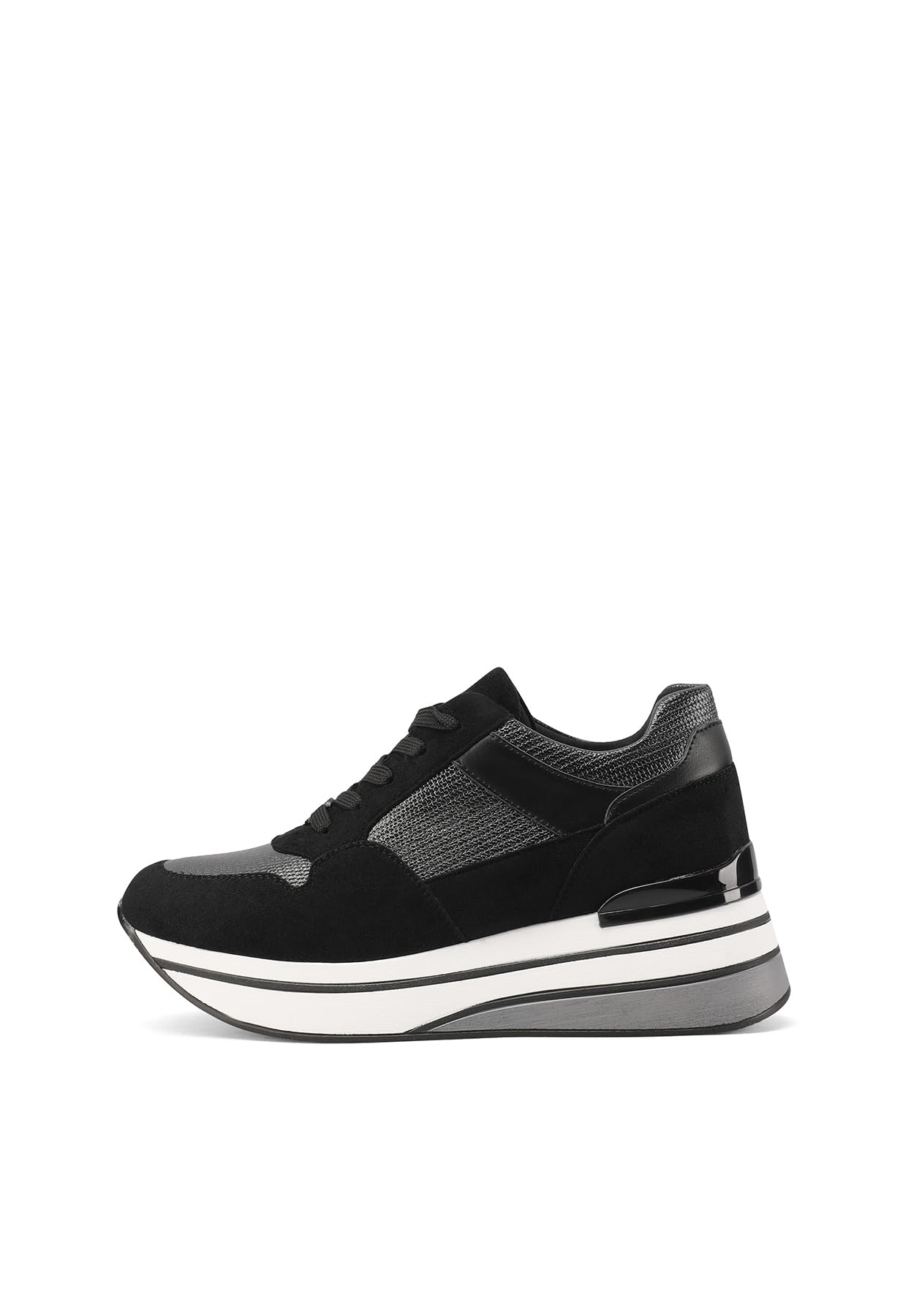 QUEEN HELENA Zapatillas de deporte con cuña Zapatillas Platform Mujer X31-22