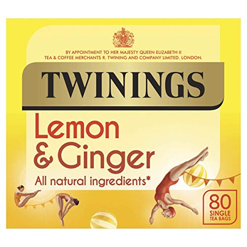 Twinings Lemon & Ginger Tea 80 Bag