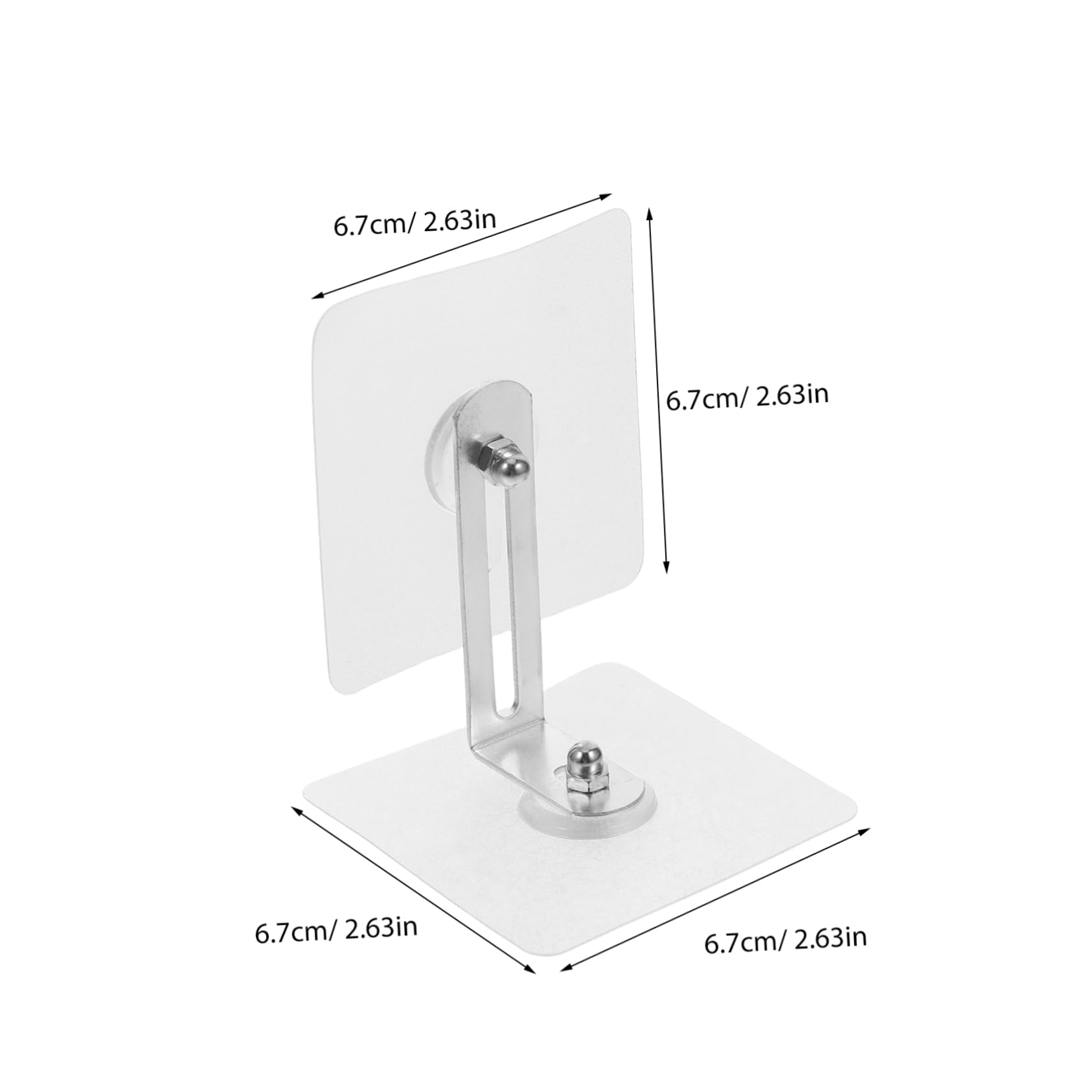 WHAMVOX Bookcase Wall Anchors Adhesive Furniture Anchor No Drill for Dresser and Cabinet Safety
