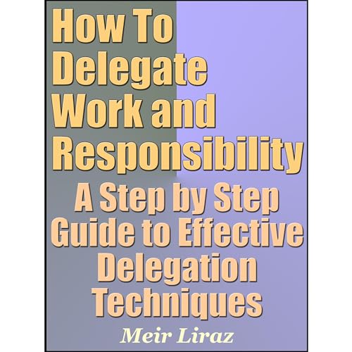 How To Delegate Work and Responsibility - A Step by Step Guide to Effective Delegation Techniques by Meir Liraz episode artwork