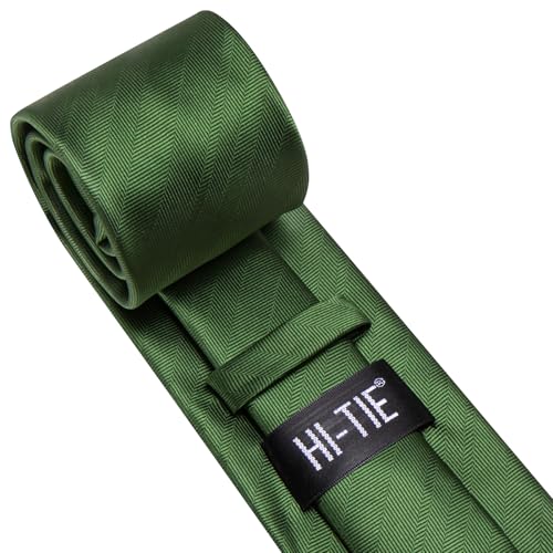 Image of Hi-Tie Men's Tie Lapel Pin Set Pocket Square Cufflinks Formal Woven Silk Tie Sets Wedding Party