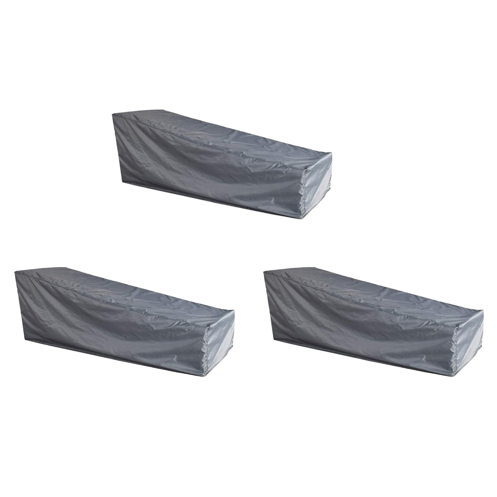 3X Copertura per 208 X 76 X 41/79 cm Copertura per Copertura per Lettino da Giardino Resistente alle Intemperie per Mobili da Giardino