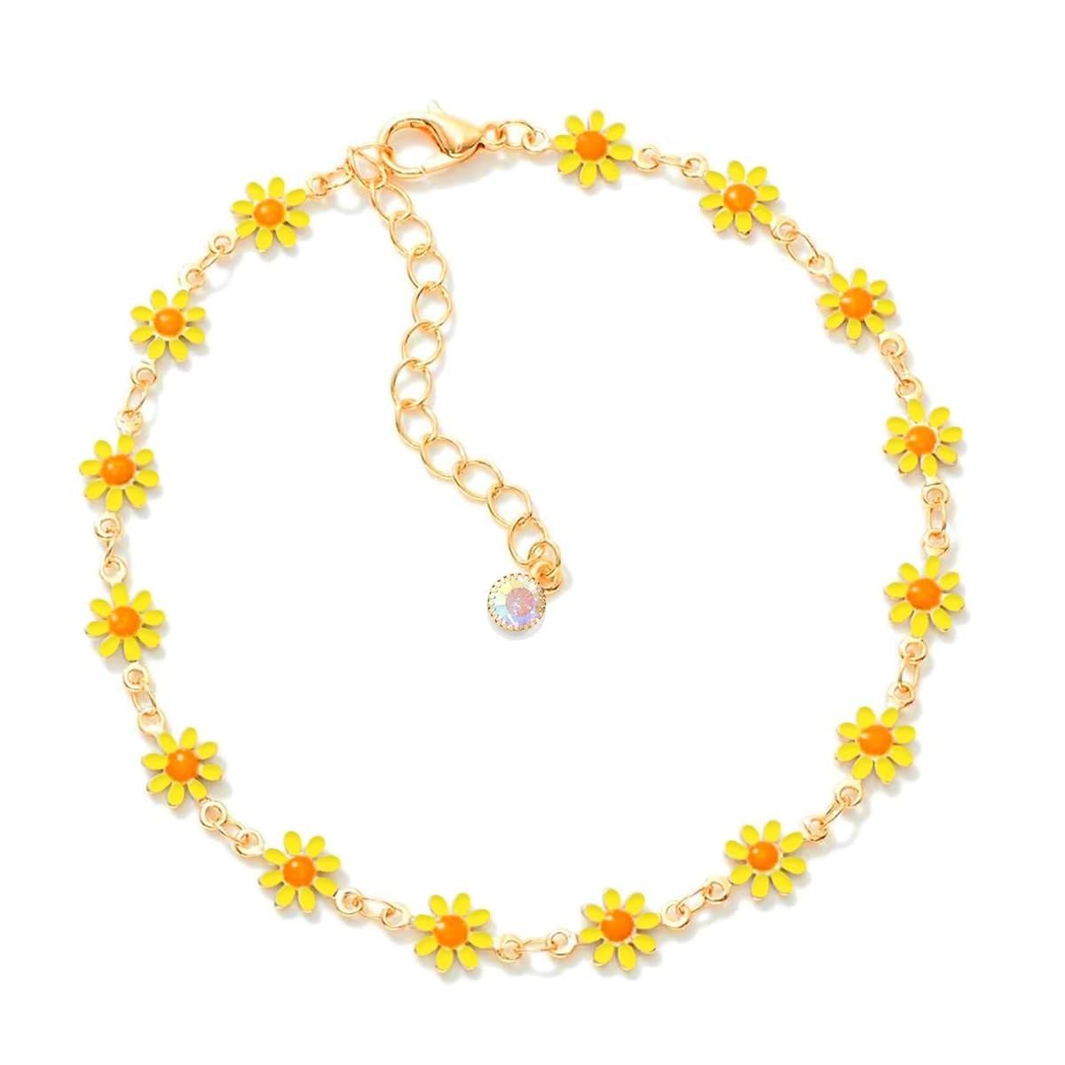 アクセサリー PEACEMINUSONE DAISY BRACELET GOLD Daisy bracelet PEACEMINUSONE as seen on G Dragon hypebeast