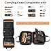 Rexmica Carrying Case Compatible with Klein Tools 80101/ ET310 AC Circuit Breaker Finder, Home Tester Kit Storage Bag for Digital Multimeter, Clamp Meter or Other Electrical Test Tools (Bag Only)