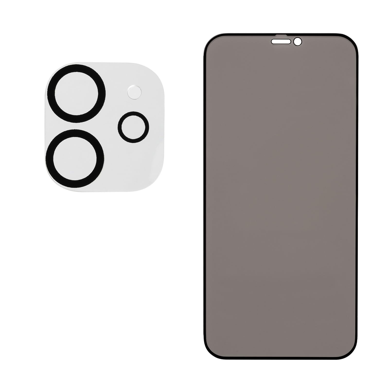 Amazon.co.jp: iFace iPhone 12 ガラスフィルム ガイド枠付き (のぞき 