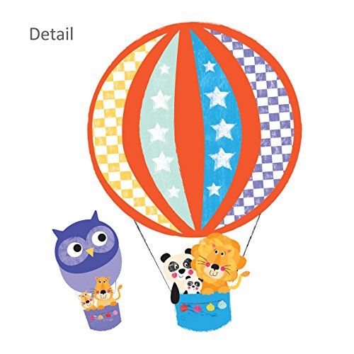 Vinilo Decorativo Infantil Globo Aerostático DECOWALL DS-8020 miniatura 4