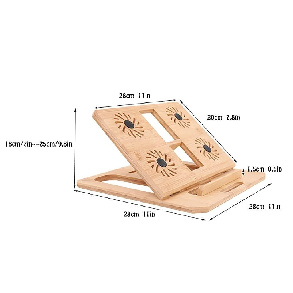 raffreddatore notebook ventole per pc portatile Raffreddamento per laptop da gioco Dispositivo di raffreddamento per notebook regolabile Dispositivo di raffreddamento per notebook in bambù
