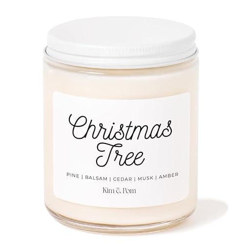 Christmas Tree Scented Candle – 8oz Soy Wax