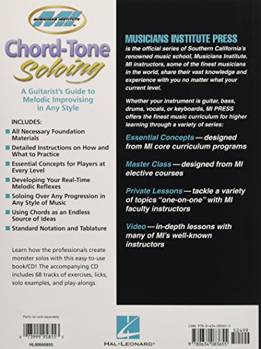 Chord Tone Soloing A Guitarist's Guide to Melodic Improvising in Any ... Audio (Musicians Institute: Private Lessons) - Image 2