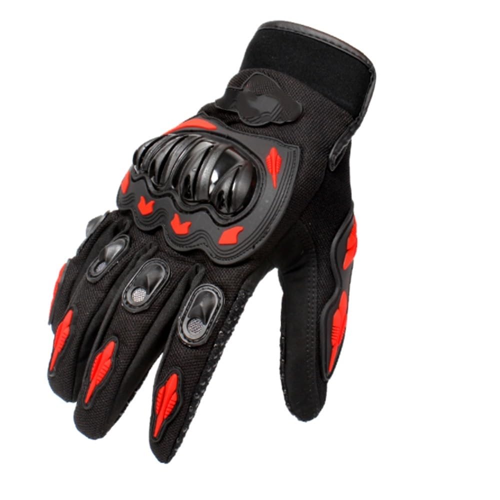 Rękawice motocyklowe Letnie rękawice motocyklowe Oddychające, pełne ochraniacze palców Ochrona sportów na świeżym powietrzu Wodoodporne, wyścigowe, akcesoria do jazdy Rękawice motocyklowe