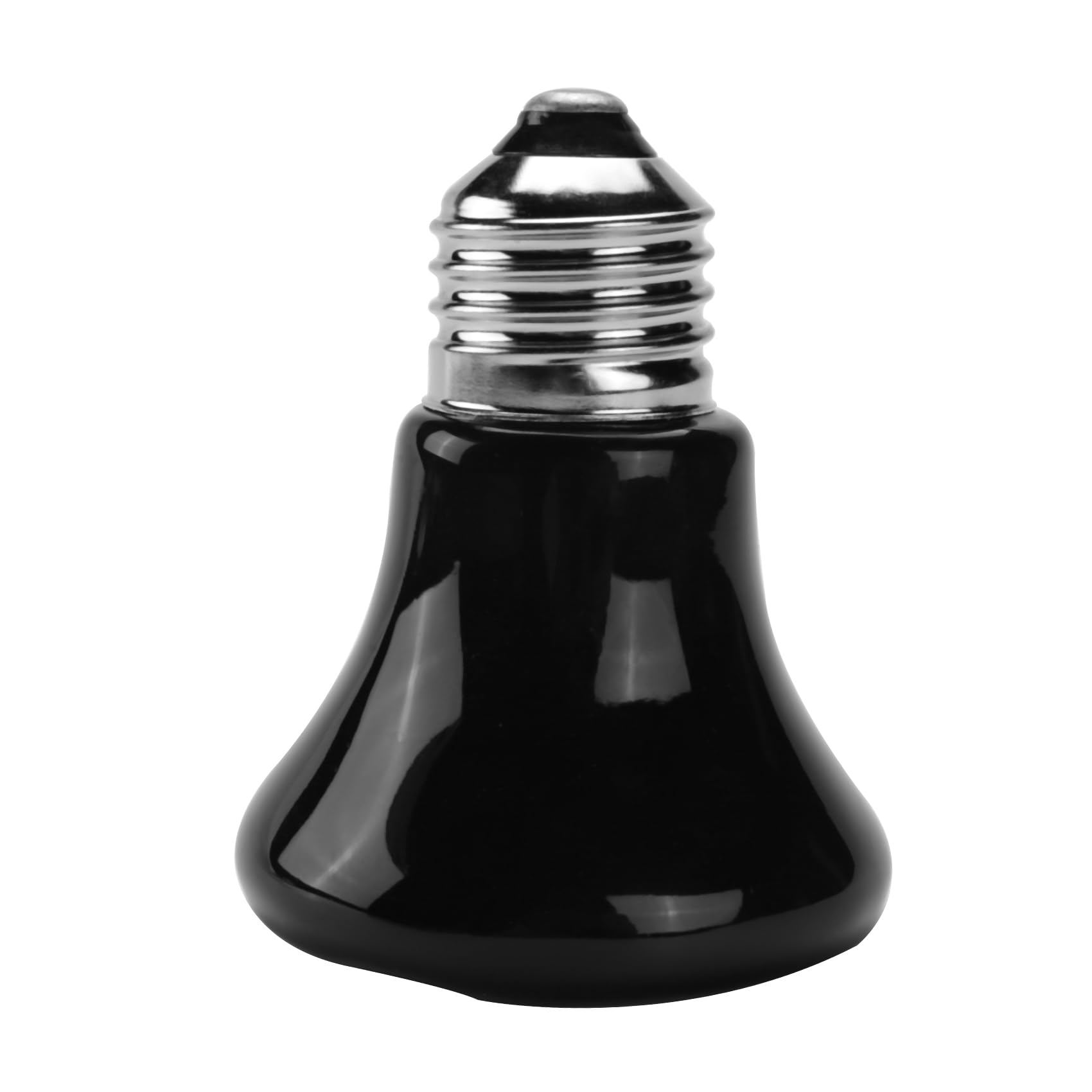 Knadgbft Black/Light Hot 75W E27 Pet Heating Lamp Infrared Ceramic Emitter Heat Bulb Pet Brooder Reptile Lamp 220-230V