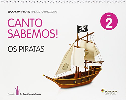 Portada de Nivel 2 Os Piratas Canto Sabemos Ed 2013 Gallego Infantil