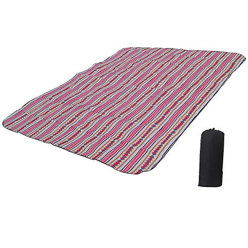 レジャーシートピクニックマット 厚手 折りたたみ式 携帯便利 防水 洗える 運動会/キャンプ/花火大会/花見/瑜伽/砂浜/芝生/BBQ 200*150cm 1-6人用