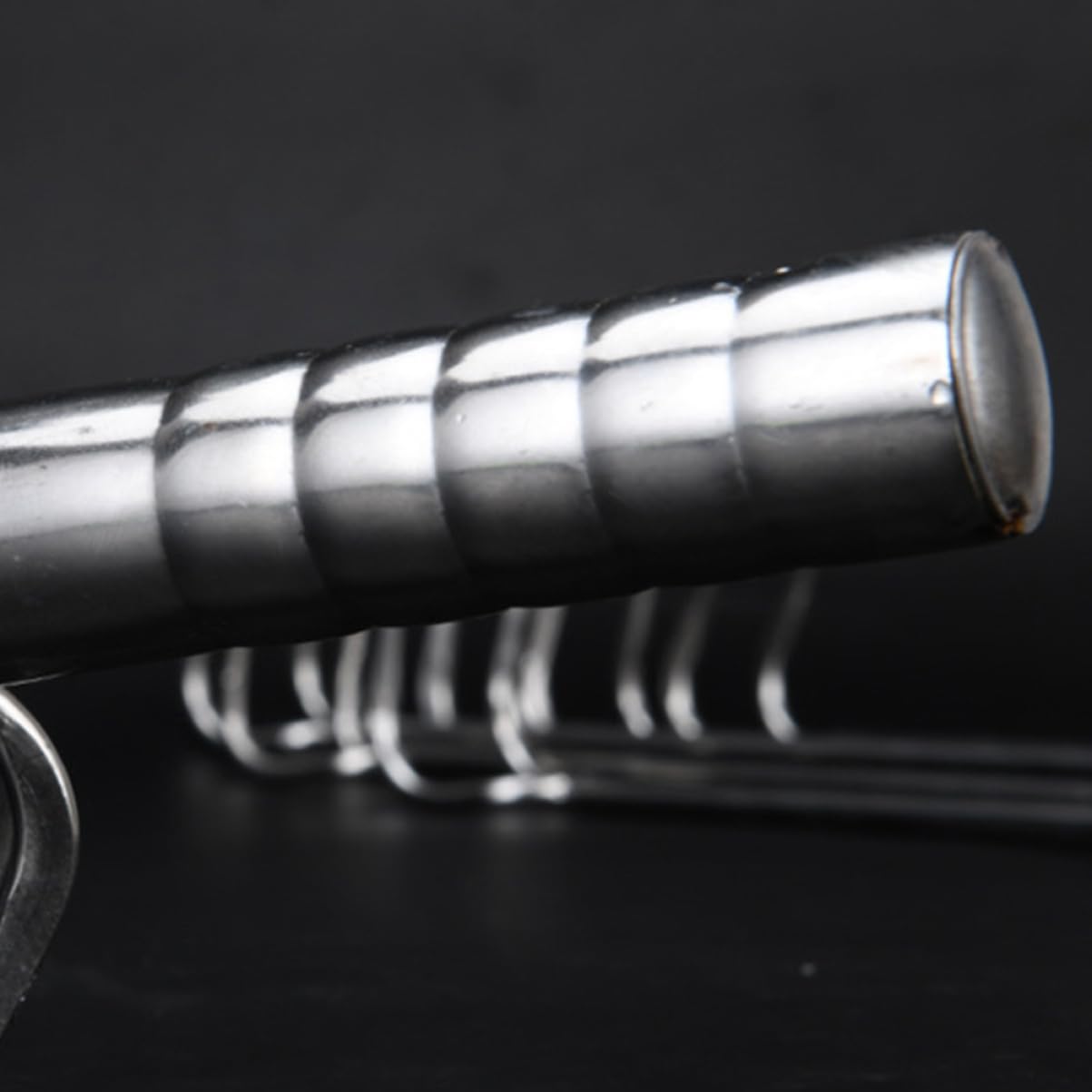 Levemolo Meat Hook Reusable Food Flipper Creative Barbecue Meat Hook Kitchen Grill Fork Food Flipper