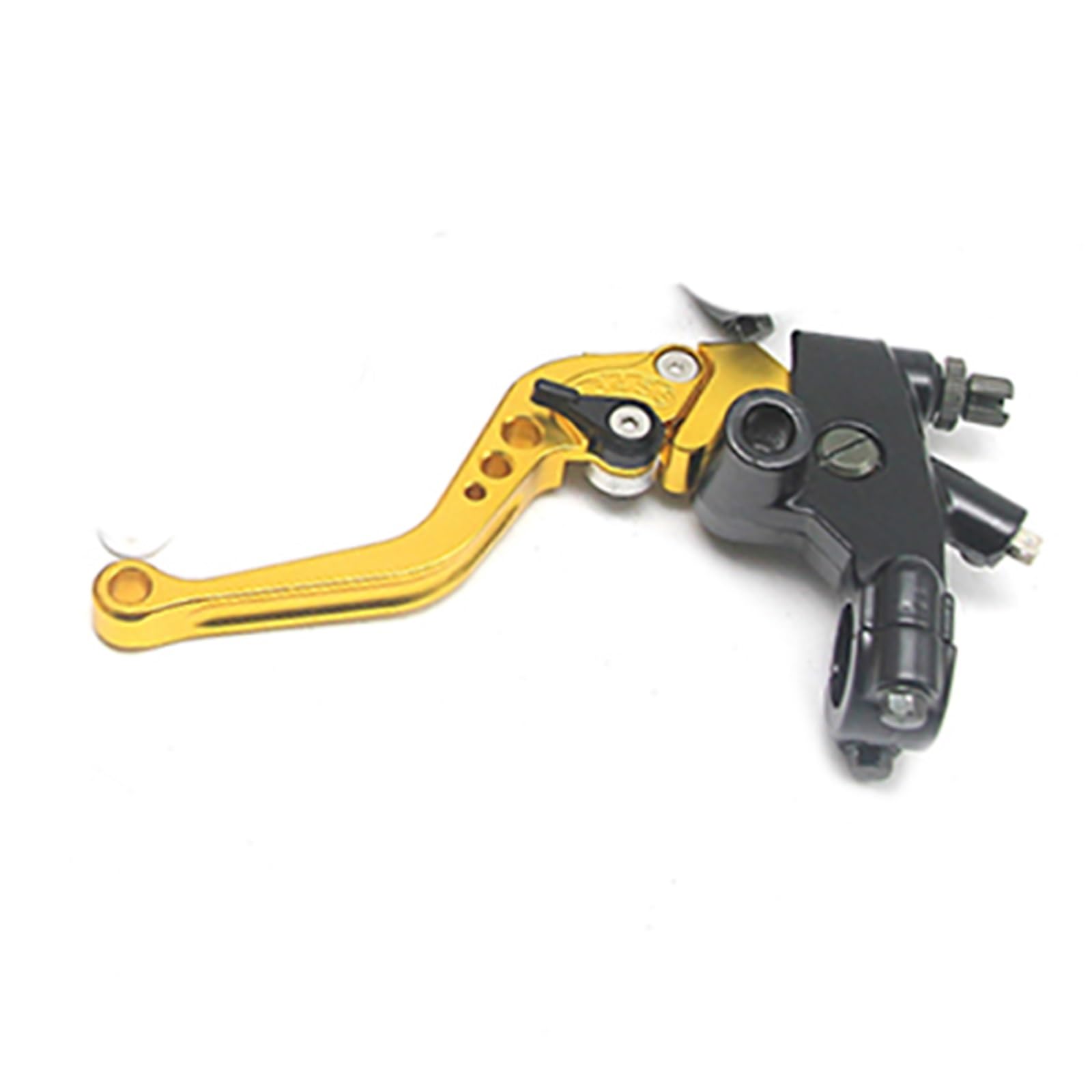 Iukmr G Left Motorcycle Clutch Brake Lever 7/8" 22Mm Motorcycle Brake Universal Cnc Clutch Levers Master Cylinder Reservoir Set(G Left)