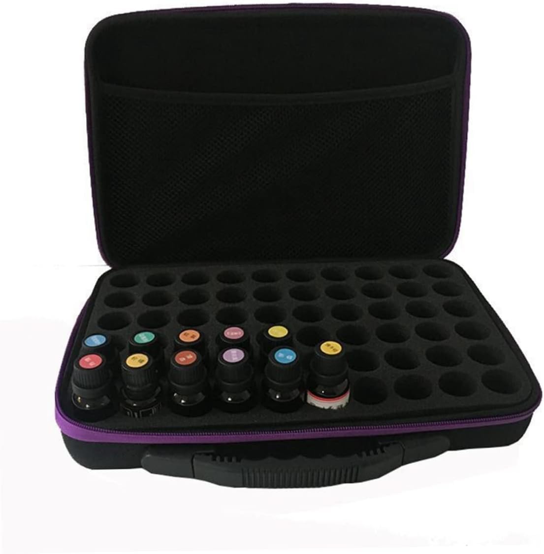 Essential Oil Storage Bag Travel Organizer Zipper Scented Oils Carrying Holder