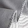 CAI TENG Fleece Throw Blankets Lightweight Warm for Soft Cozy Pet-Friendly Bulk Fleece Blanket Solid for Home, Bed, Sofa, Dorm, Office, Gifts, Outdoor (Grey, Pack of 6-50 x 60 inch) #2