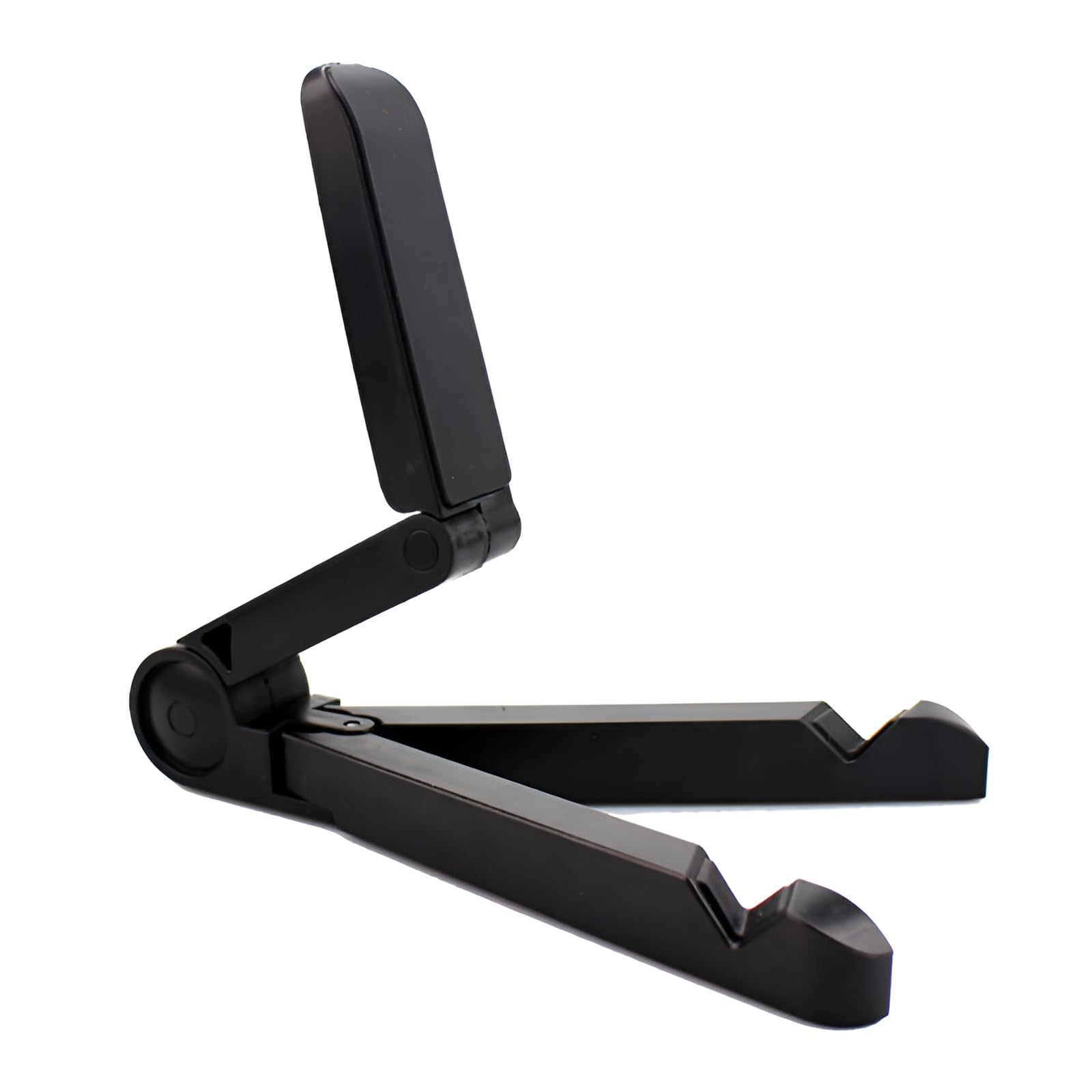 Tablet Stand Holder, Adjustable, Portable, Foldable, Light-Weight, Compatible with 7 to 10.2 Inches Most Tablets, Kindle Fire and Smart Phones. Universal Multi-Angle Non-Slip, Black