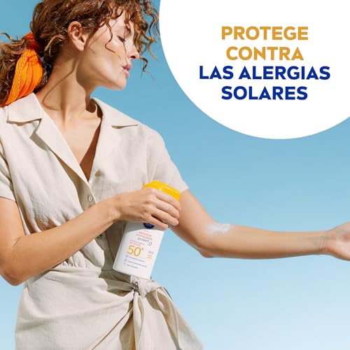 Miniatura 3 de NIVEA SUN Sensitive Spray Antialergias FP50+ - Protector Solar Corporal para Alergias Solares e Irritaciones - Protección Inmediata UVA/UVB - Sin Perfume - Resistente al Agua - Piel Sensible - 250 ml
