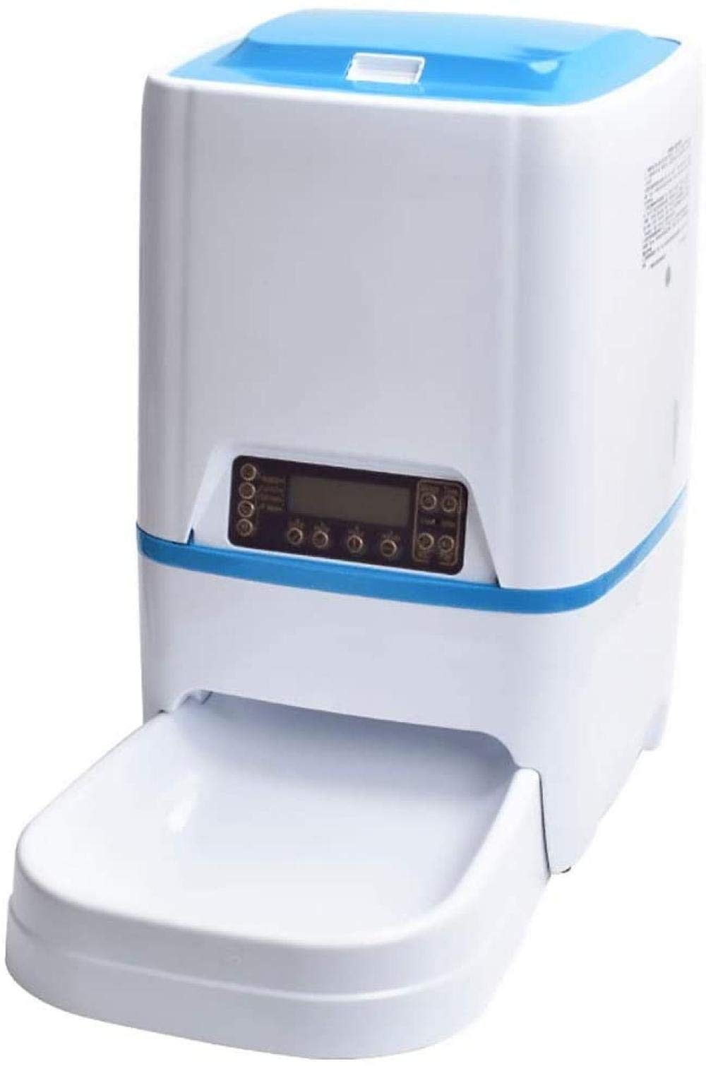 Alimentatore automatico per animali Timing intelligente Alimentatore quantitativo Macchina per alimenti per cani Ciotola per alimenti per gatti Ciotola per gatti Alimentatore da 3 litri Portatile