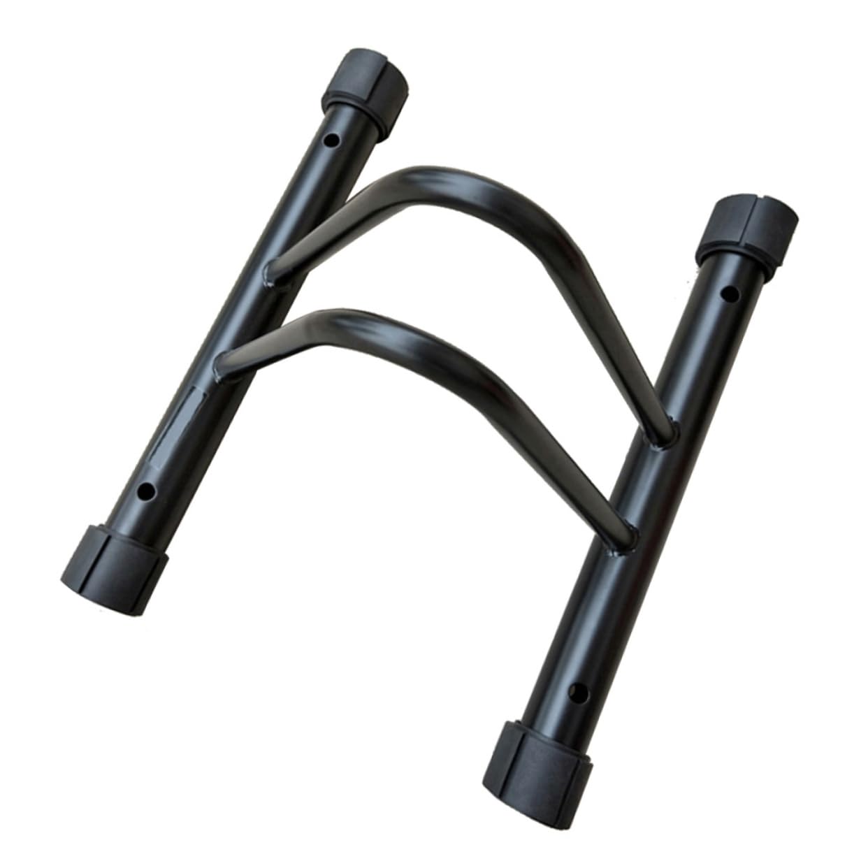 BRIGHTFUFU Black Floor Bike Parking Rack Bicycle Storage Stand for Use Lightweight Portable Bike Bracket for Mountain Road and Folding Bikes