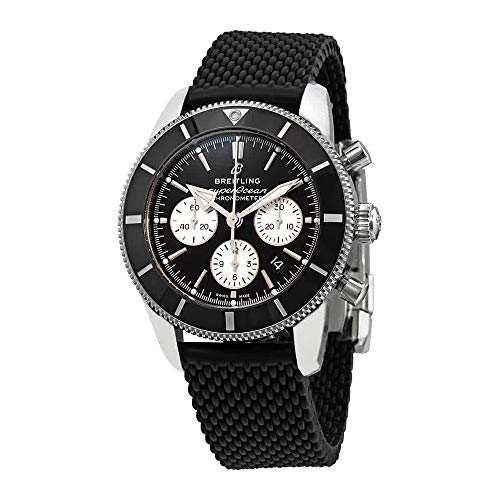 Breitling Superocean Heritage II Chronograph Automatic Chronometer Black Dial Men's Watch AB0162121B1S1