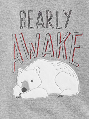 Simple Joys by Carter's boys 4-piece Pajama Set (Cotton Top & Fleece Bottom)3