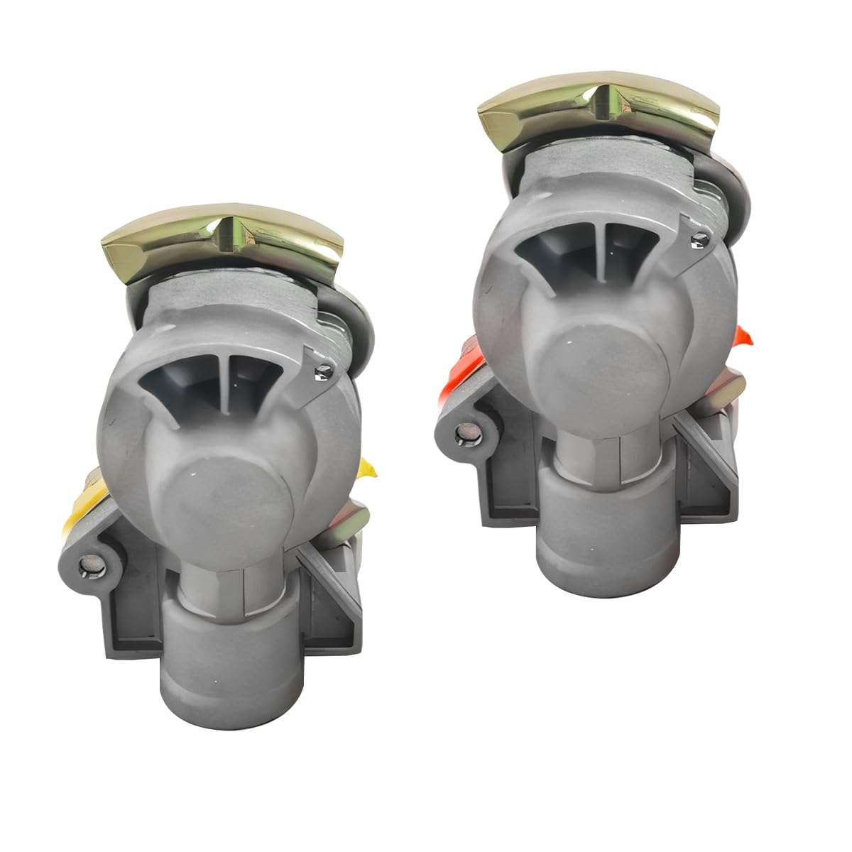 CGEAMDY Tête D'embrayage Professionnelle En Métal, Tête D'embrayage Améliorée Avec Accouplement Air Comprimé, NW7.2 Raccord Air Comprimé Pour Camion, Universel Accessoires Pour Camion, Tracteur