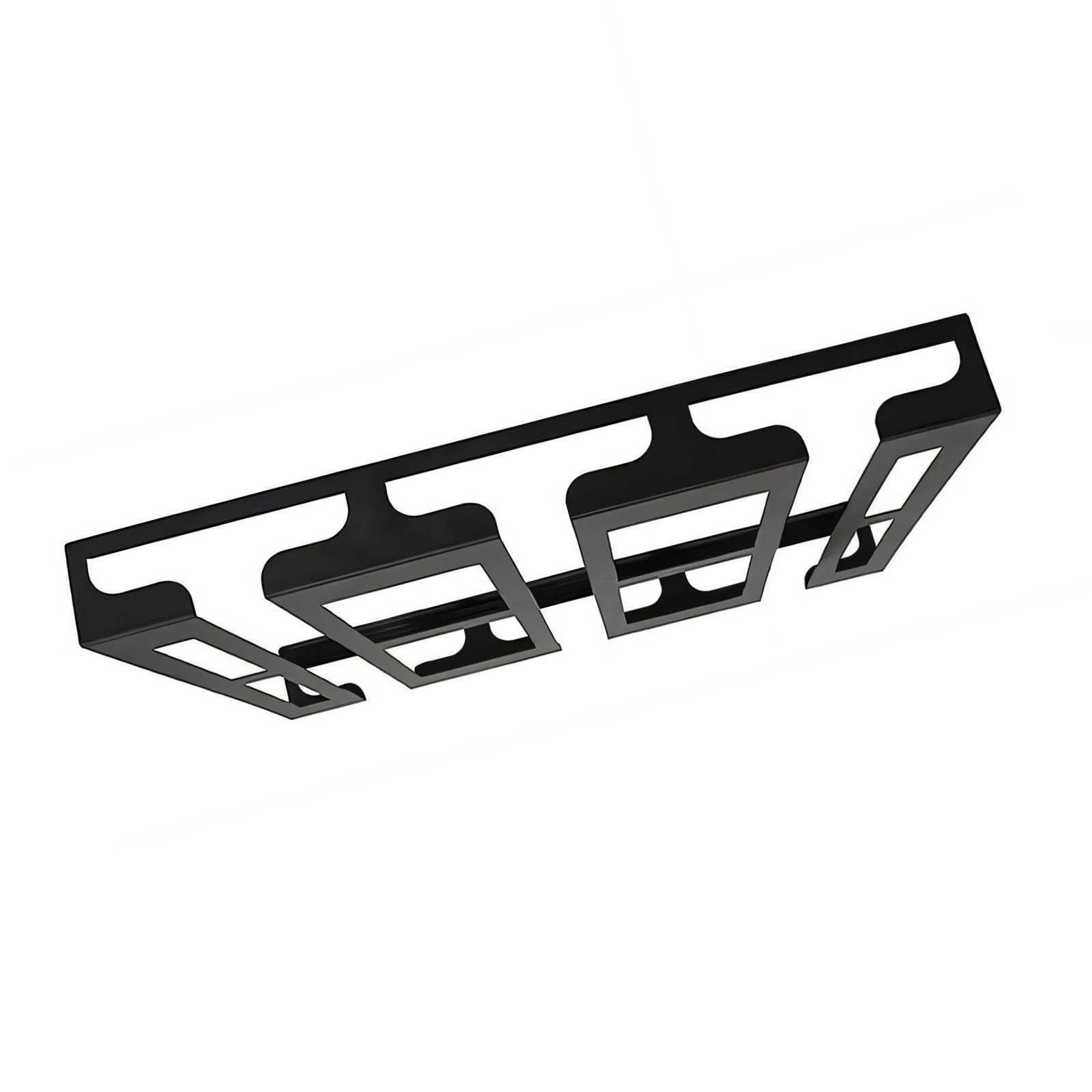 Whoasyst Space Efficient Cabinet Wine Glass Rack Metal Hanging Holder with Sturdy Build for Kitchen Area Smooth Metal Wine Glass Rack