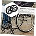Beaupretty 2Pcs Wheelchair Replacement Front Wheels with Bearings Durable and Silent Wheel Parts for Wheelchair Supplies Easy to Install and Reliable Performance