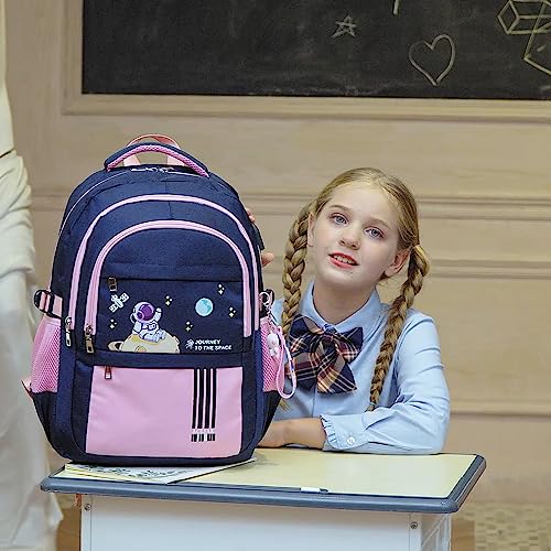 Image of ACESAK Astronaut Backpack for Girls - Girls Backpack with Lunch Bag