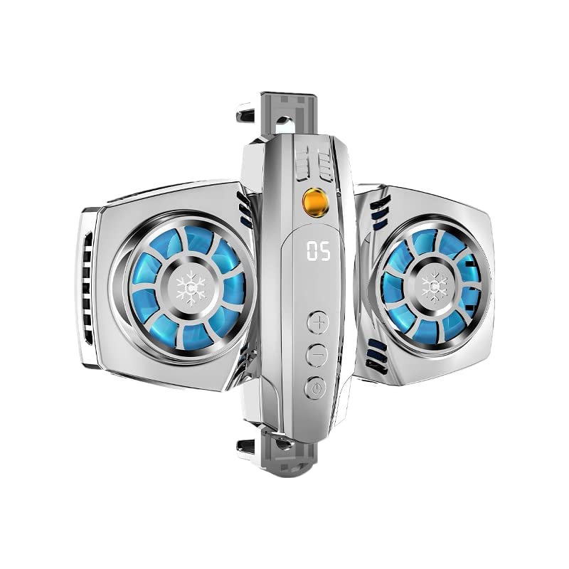 Mobile Phone Radiator Cooling Box Cooler Semiconductor Gaming Aid Phone Cooler for Tiktok Live Outdoor Vlog Mobile Gaming Watch Video