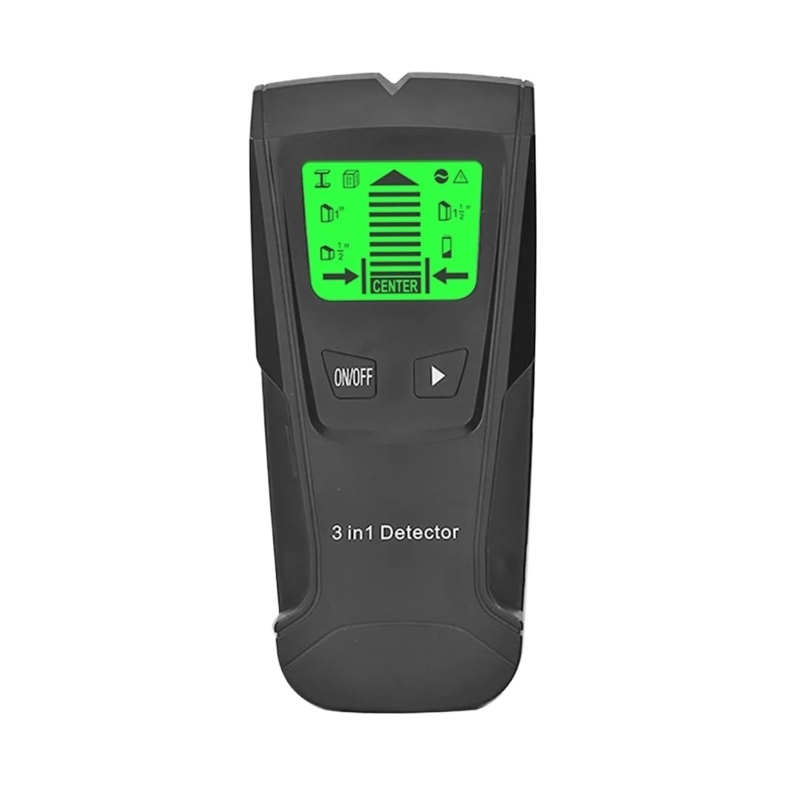 LYMFE Stud Finder, Stud Finder Wall Scanner 3 in 1 Metal Detector Find Metal Wood Studs AC Voltage Live Wire Detect Wall Scanner Electric Box Finder Wall Detector(Black)