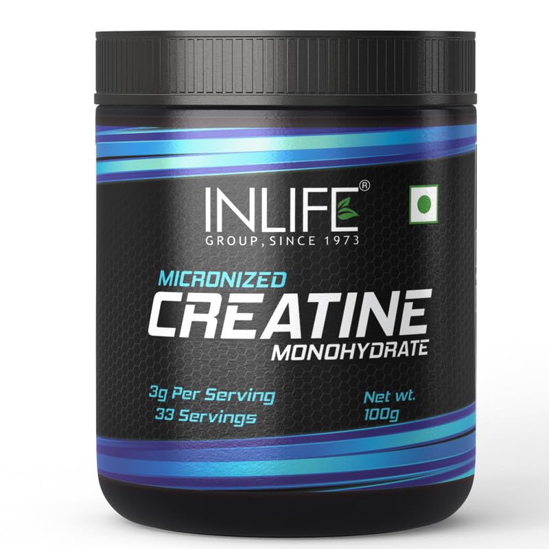 Creatine Monohydrate 100g | Micronised Powder Supplement | Pre or Post Workout, Athletic Performance (Unflavoured)