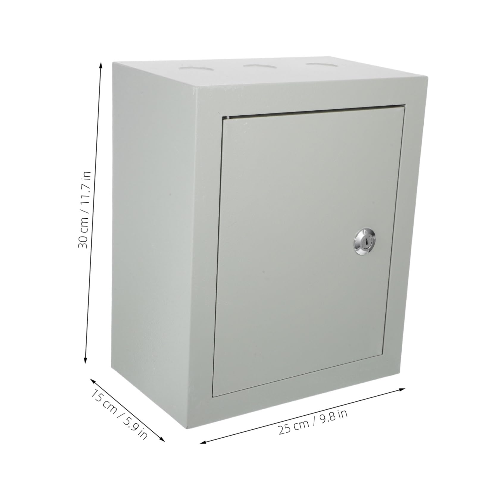 PRETYZOOM Caja Eléctrica Exterior Resistente al Agua Polvo para Instalaciones Industriales y Iluminación Pública Diseño de Montaje Superficie Protección Práctica para Condiciones