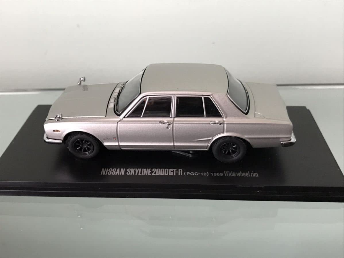 Amazon | 1/43 スカイライン 4ドア ハコスカ ミニカー シルバー 京商