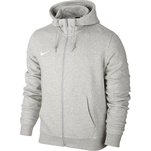 Nike Herren Sweatshirt Team Club Full Zip, grey, L, 658497-050