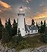 Walthers Cornerstone HO Scale Eagle Point Lighthouse - Kit - 8-18 x 3 x 8-78 Inch 20.3 x 7.5 x 22.8cm, (9333665)