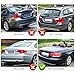 Gloss Black Rear Spoiler Wing Trunk Lip Compatible with 2007-2014 BMW 3 Series 328i 335i E93 Convertible, M4 Style Tape On