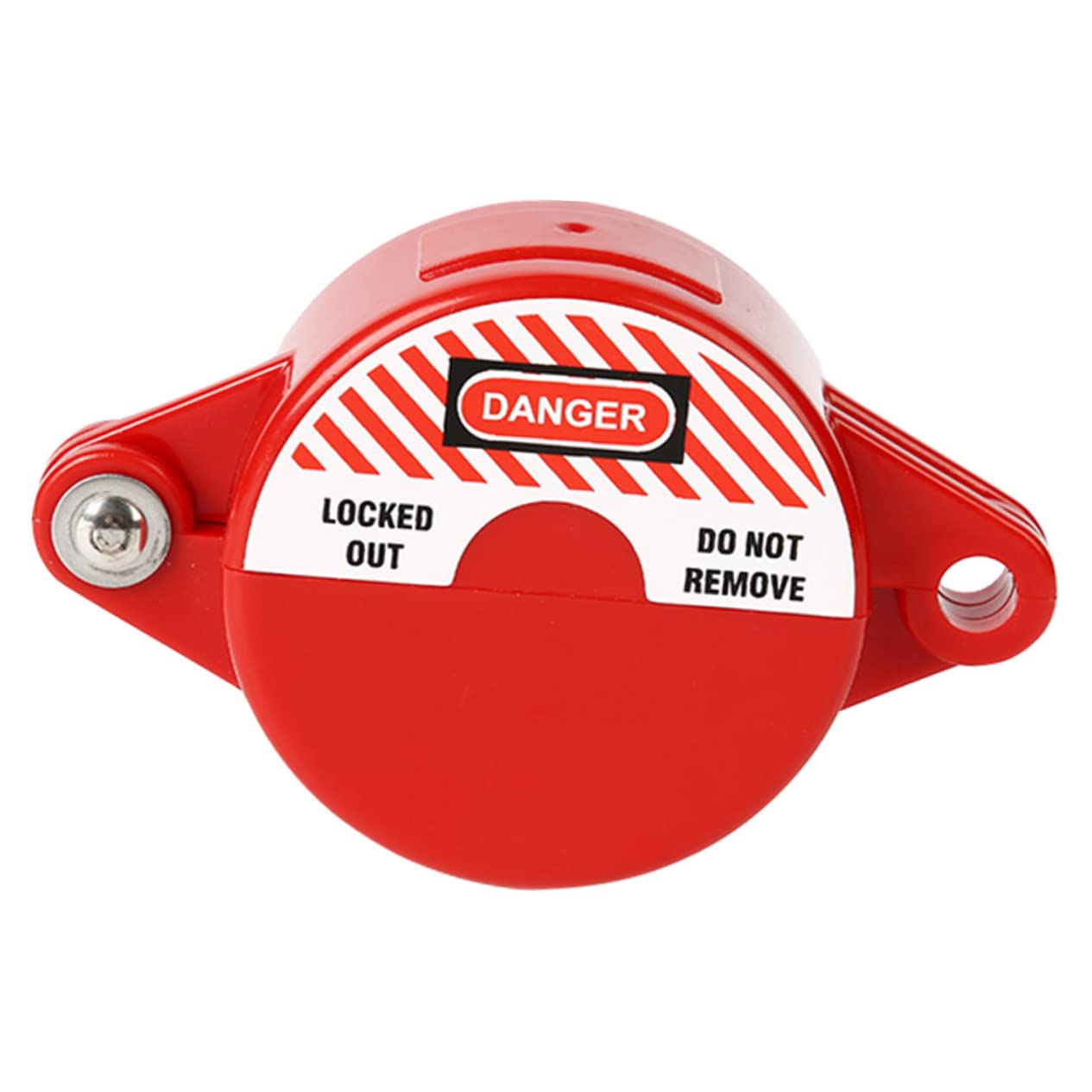 KICHOUSE Valve Lockout Padlock for Gate Valves Outdoor Faucet Lock Pipe Valve Lock Abs 64 127mm/2.5-5inch and Easy to Install