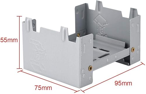 Miniatura 9 de 3.740 x 2.953 in Camp Fire Tablets bolsillo estufa plegable emergencia camping estufa combustible sólido quemador portátil al aire libre