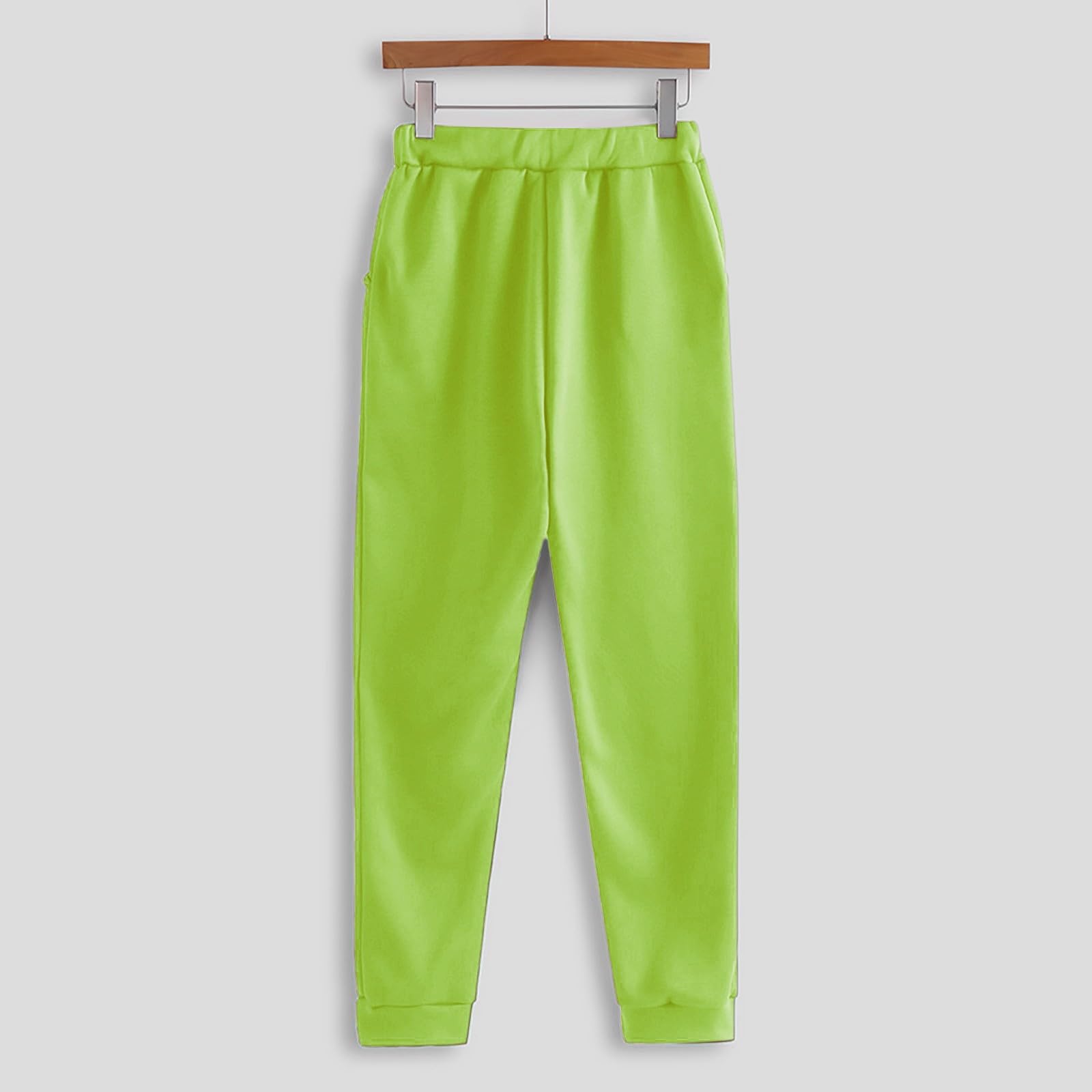 Tenue de loisirs pour femme - Ensemble pyjama côtelé - 2 pièces | Sweat à capuche à manches longues et longue taille élastique, pantalon de loisirs, pyjama avec cordon de serrage et poches