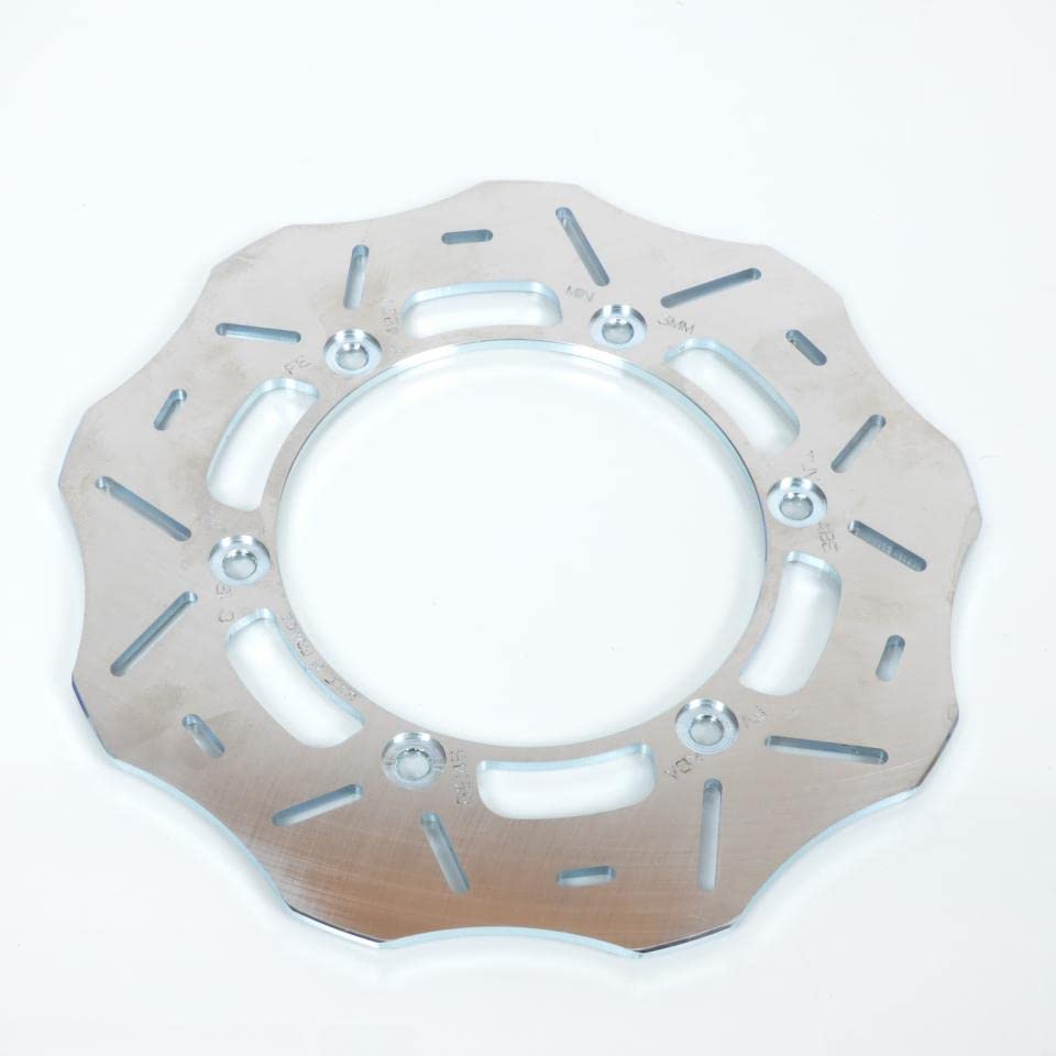 Disque de frein arrière France Equipement compatible avec Moto Yamaha 125 DTR 1988 à 2006 Y423V 220mm Wave