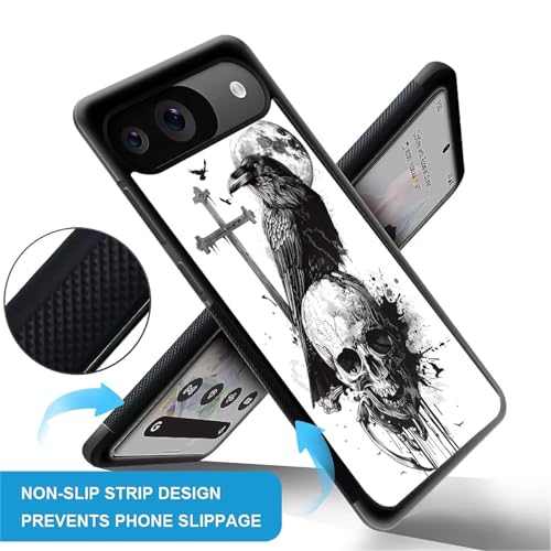 Coque rigide Pixel 9 protection antichoc polycarbonate motif lune