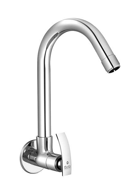 Rocio Chrome Plated Brass Soft Sink Cock/Tap for Bathroom and Kitchen