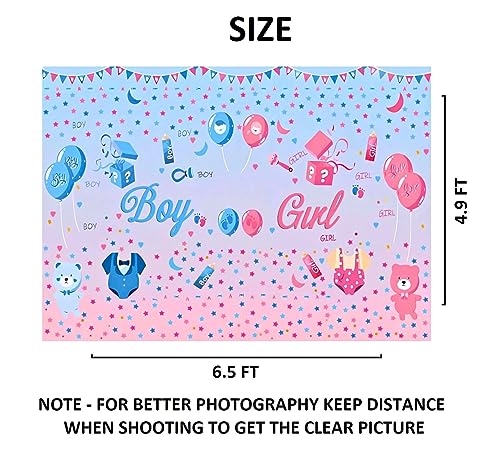 Image of 1 pc Baby Shower Theme Backdrop Cloth (6.5ft X 5ft) Mom to Be Decoration Items Dohale Jevan Background Curtain (Pack of 1, Multicolor)