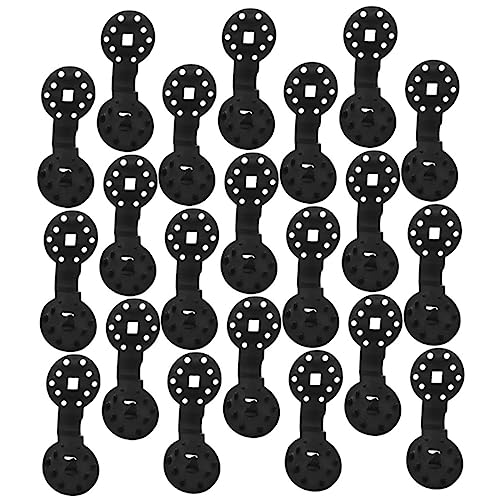 BESPORTBLE 50pcs Heavy Duty Shade Net Hooks Plastic Clips for Garden Netting Sunshade Netting Clamps Greenhouse Shade Clips