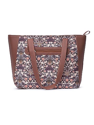 Image of ZOUK Women's Handcrafted Side Tote Bag and Handbag for Office and College