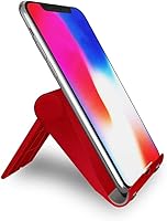 Vista 15 de Soporte de teléfono celular ajustable para escritorio, soporte de teléfono portátil compatible con la mayoría de iPhone, Samsung y otros teléfonos