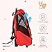 PawHut Hundetrolley Transporttasche Tragetasche für Tiere 2in1 Rucksack und Trolley 35x27x49 cm rot